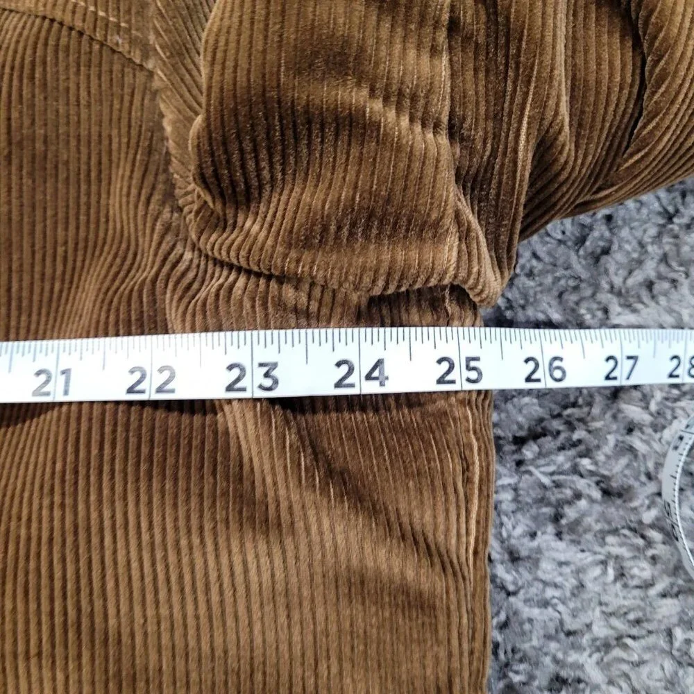 Vintage Shanhouse Size 44 Sherpa Lined Corduroy Field Barn Jacket Coat Rancher - Picture 8 of 14